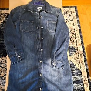 Old Navy Button-down Blue Jean Dress!